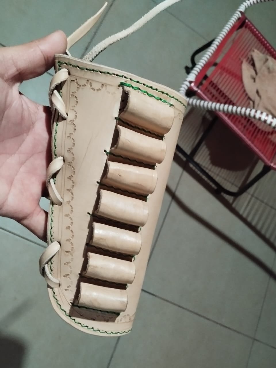 porta cartucho para coronha