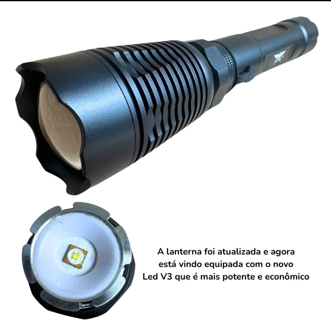 lanterna tÁtica led v3 lanterna tÁtica led v3